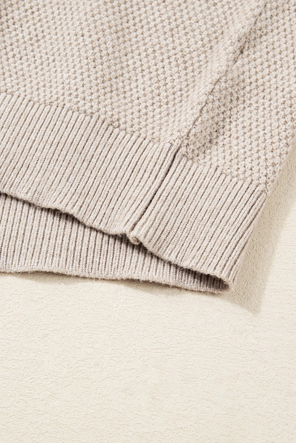 Parchment Colorblock Striped Sleeve Detail Knit Sweater